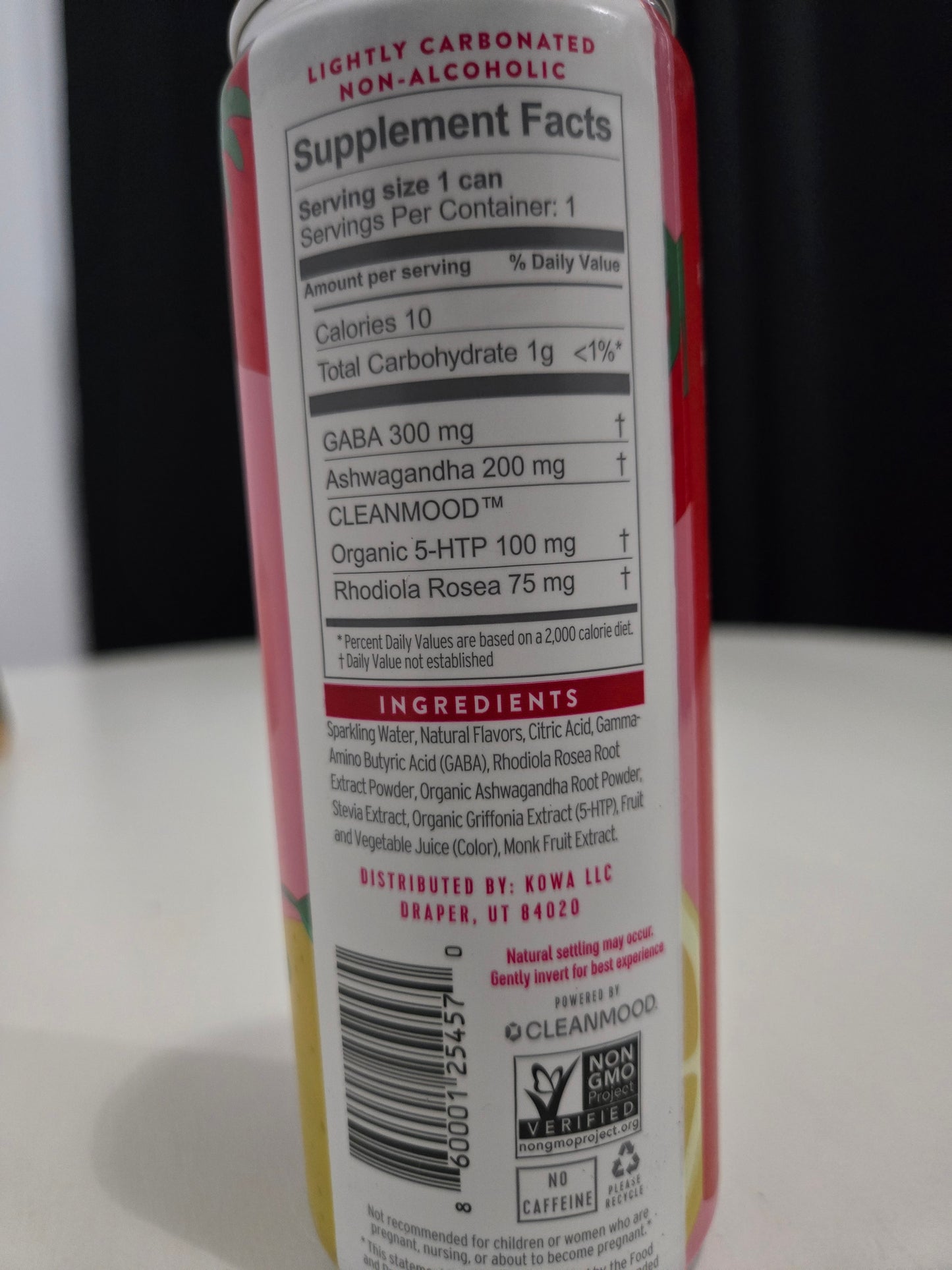 Kowa Mood Boost - Strawberry Yuzu