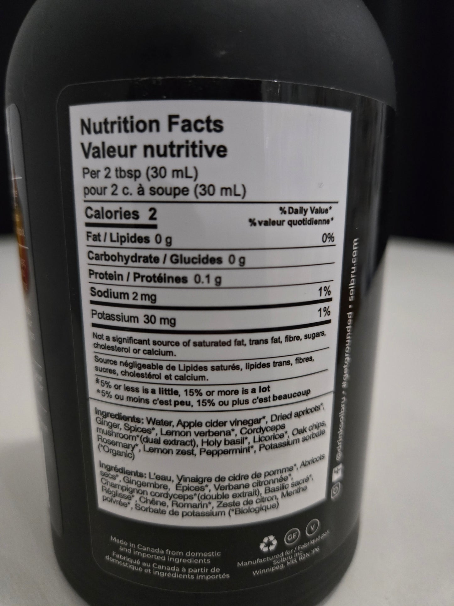 Sol Bru - Lemon Peppermint Rosemary