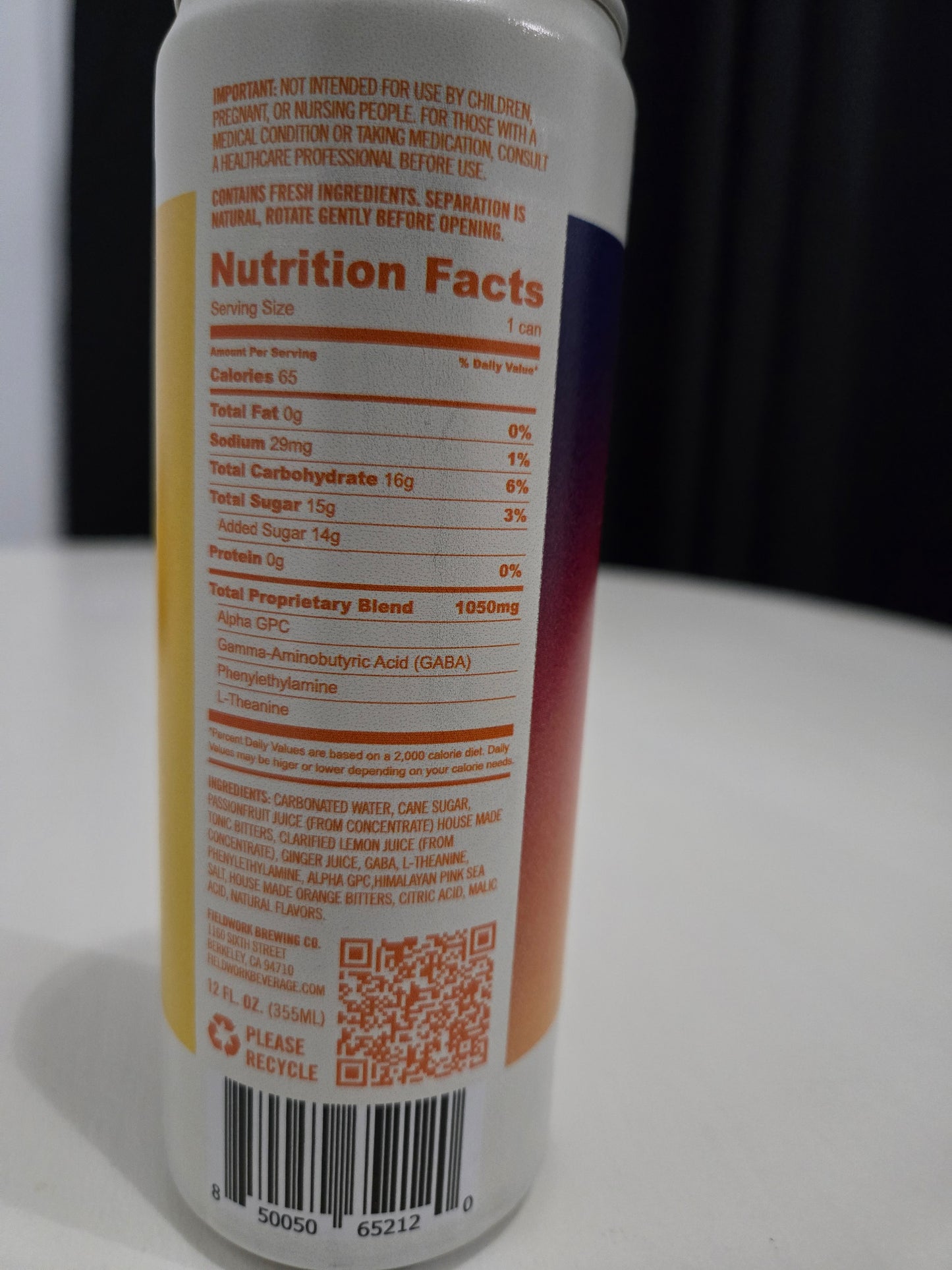 Fieldwork - Passionfruit + Orange Bitters