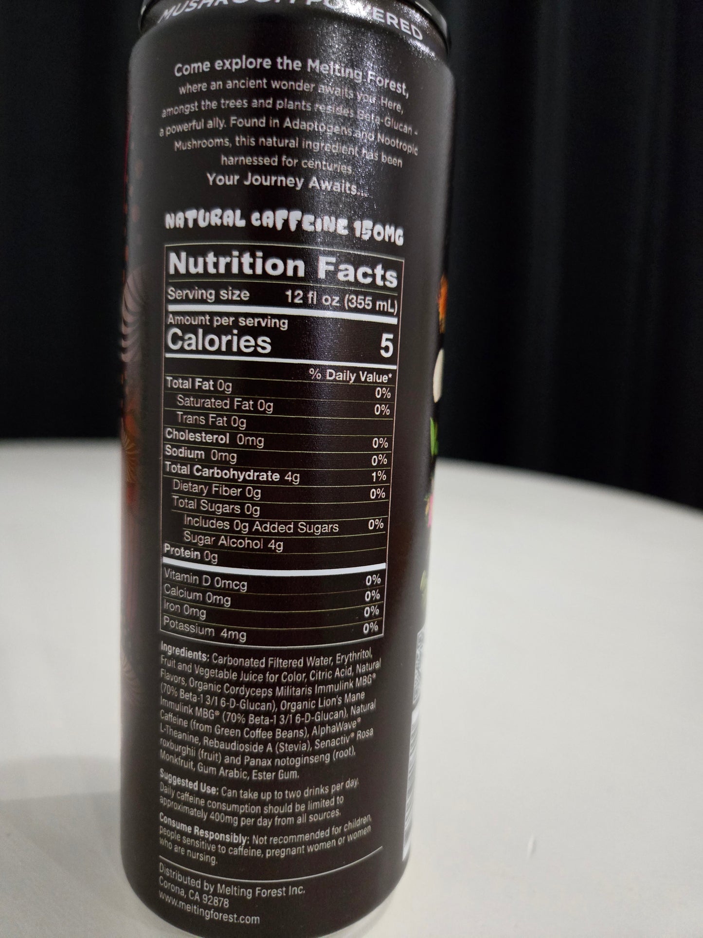 Melting Forest - Mushroom Energy - Black Cherry