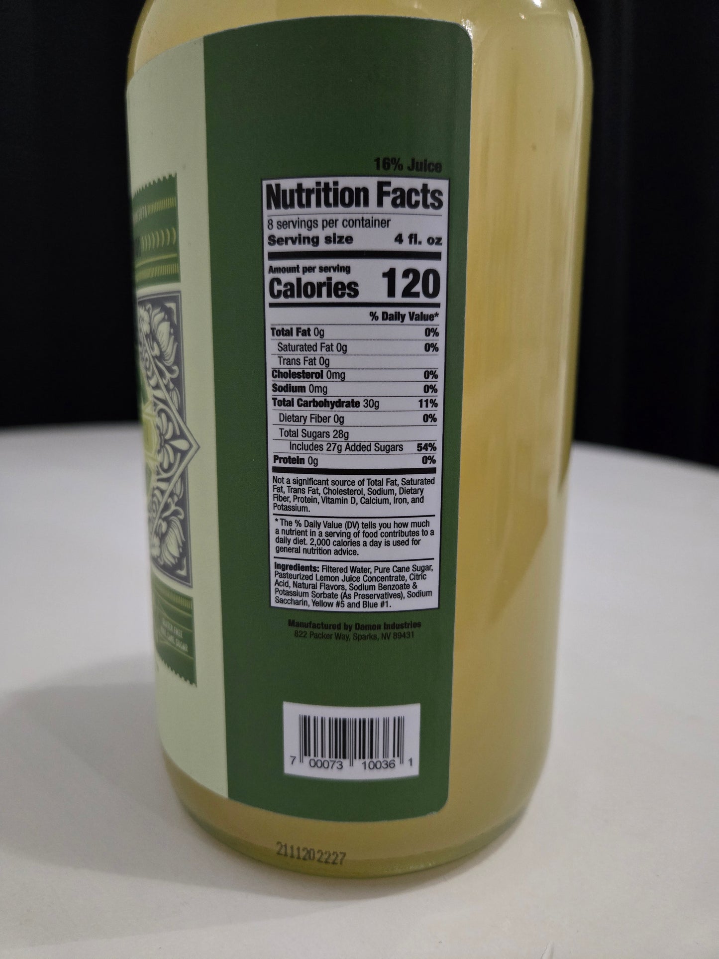 Prohibition Mixers - Margarita