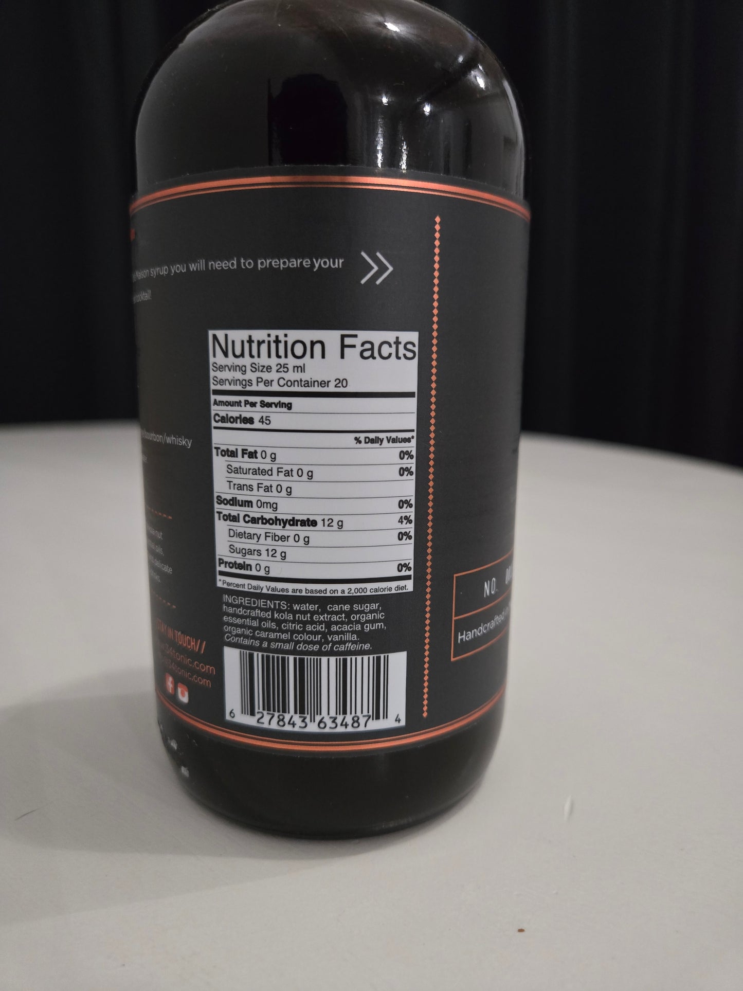 3/4 oz Syrups - Cola Syrup