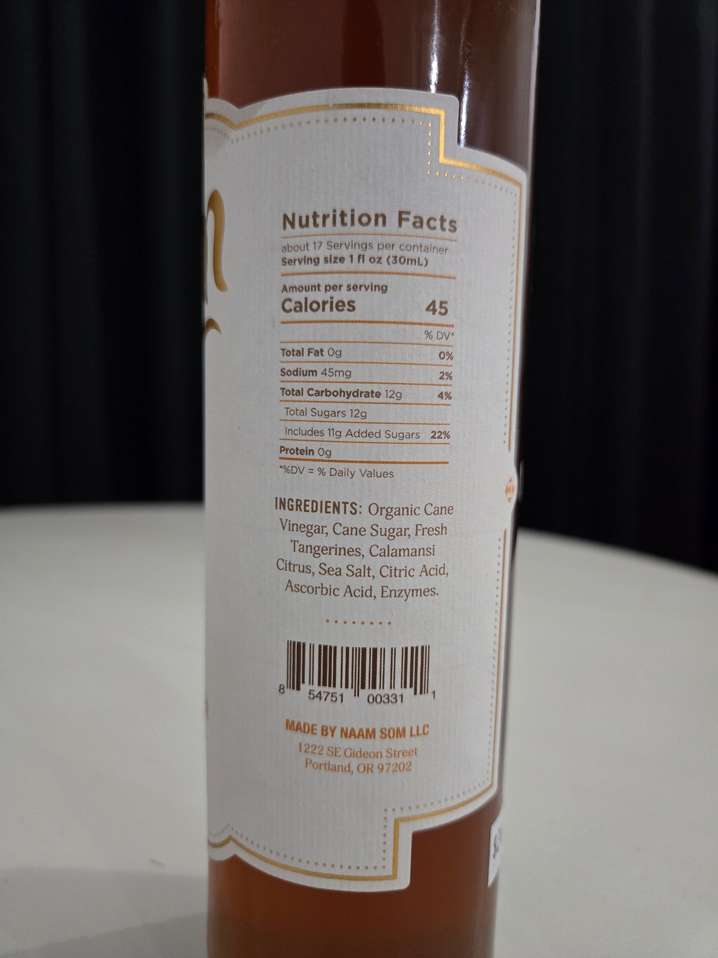 SOM Cordial - Tangerine Sea Salt