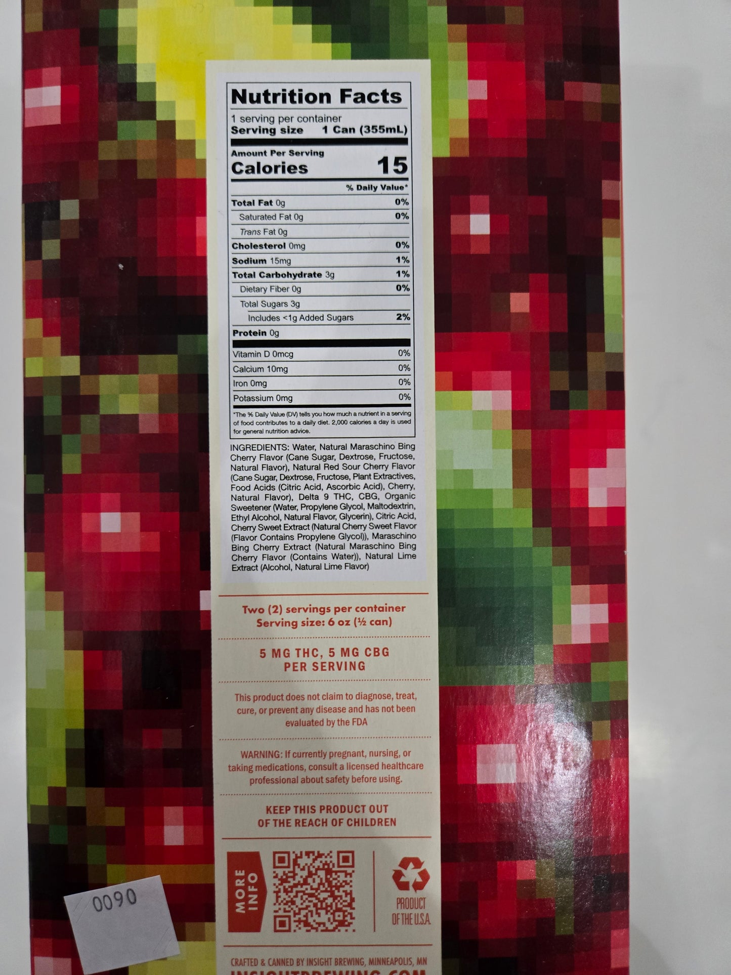 Insight Flavor Pixels - 10mg Cherry Lime