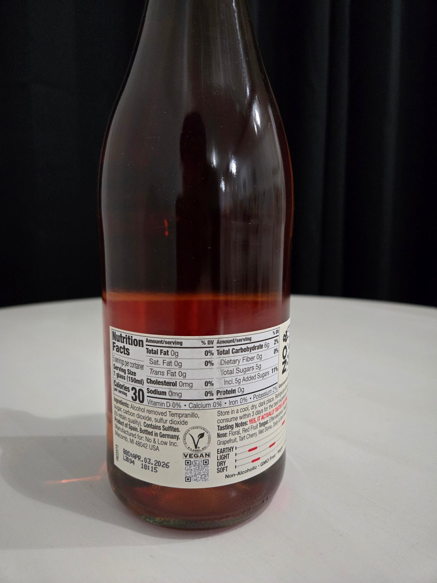 No & Low - Sparkling Rose