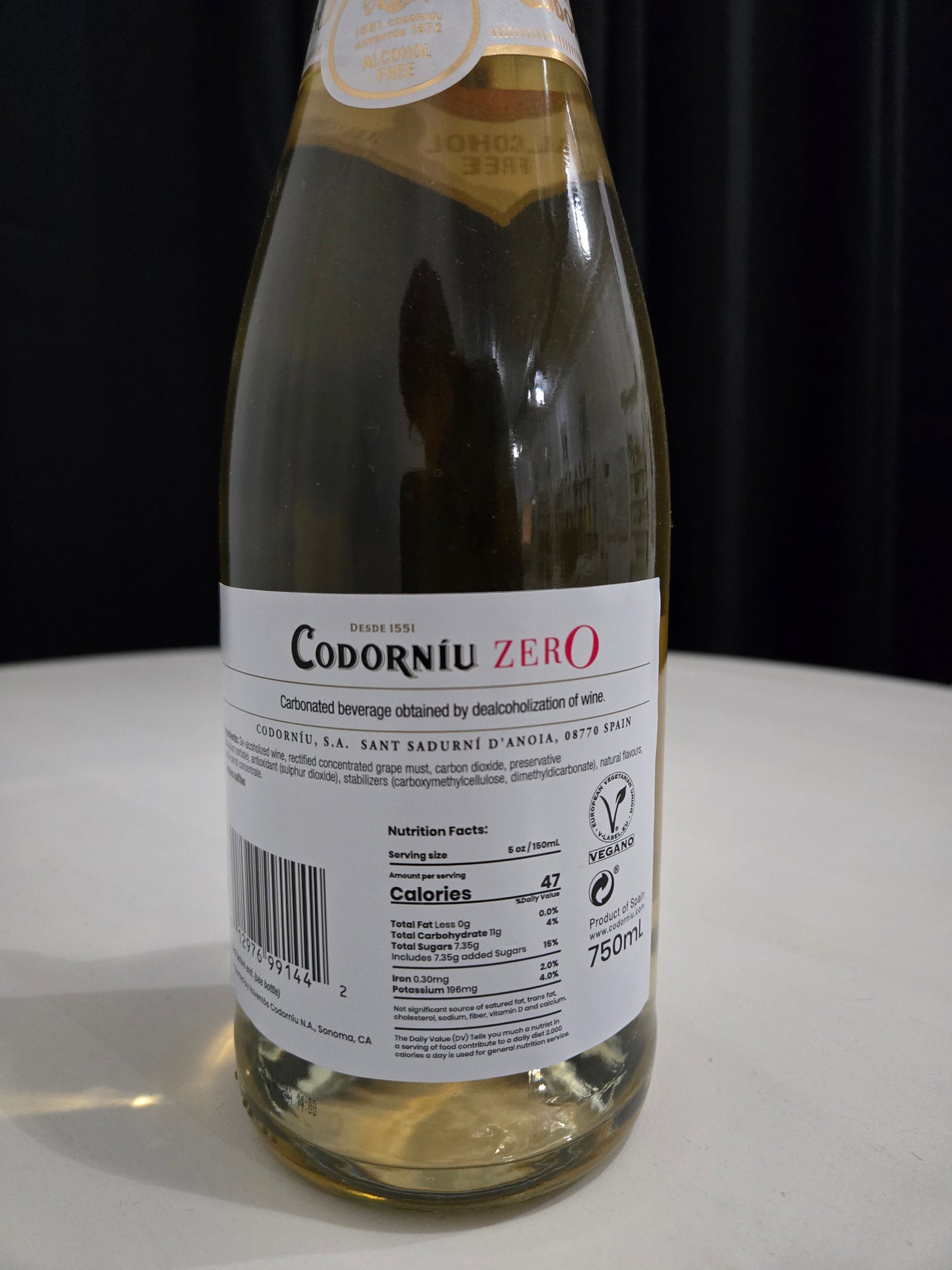 Codorniu Zero Sparkling Wine - Brut Rose