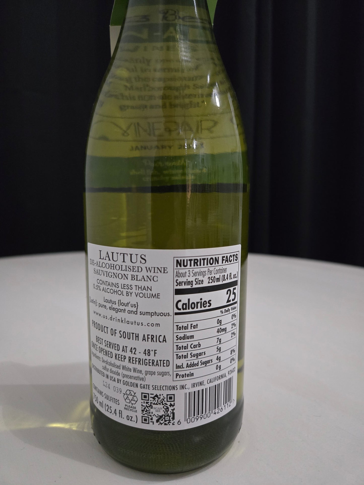 Lautus Wine - Sauvignon Blanc
