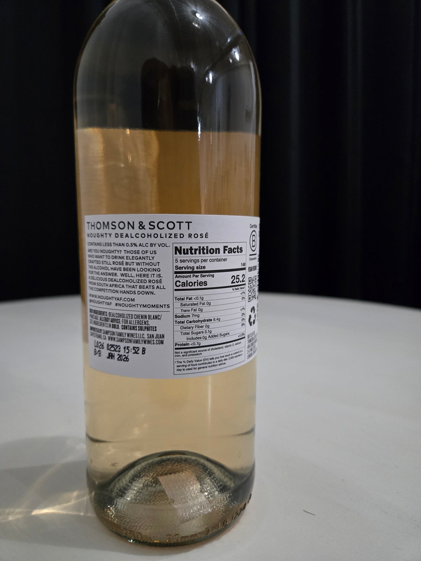 Noughty Wines - Rose