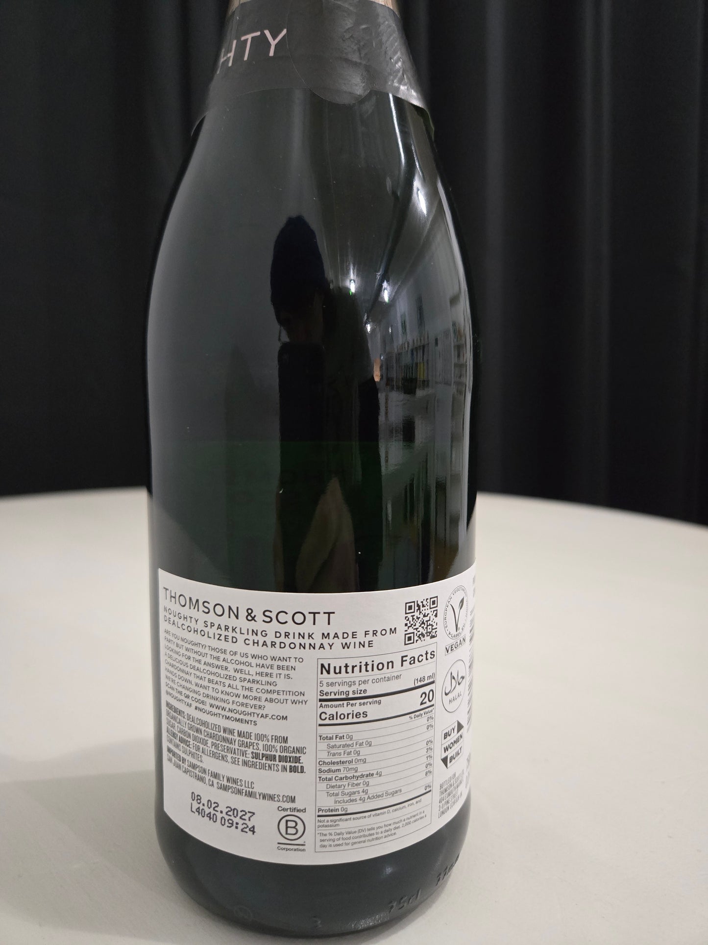 Noughty Wines - Sparkling Blanc