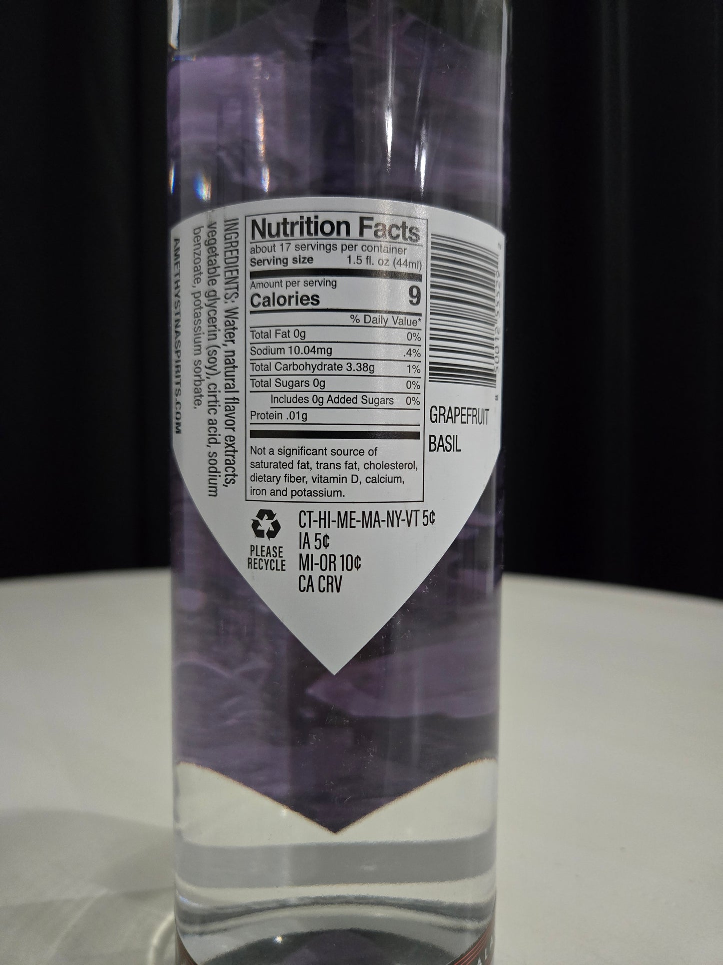 Amethyst Spirits - Grapefruit Basil