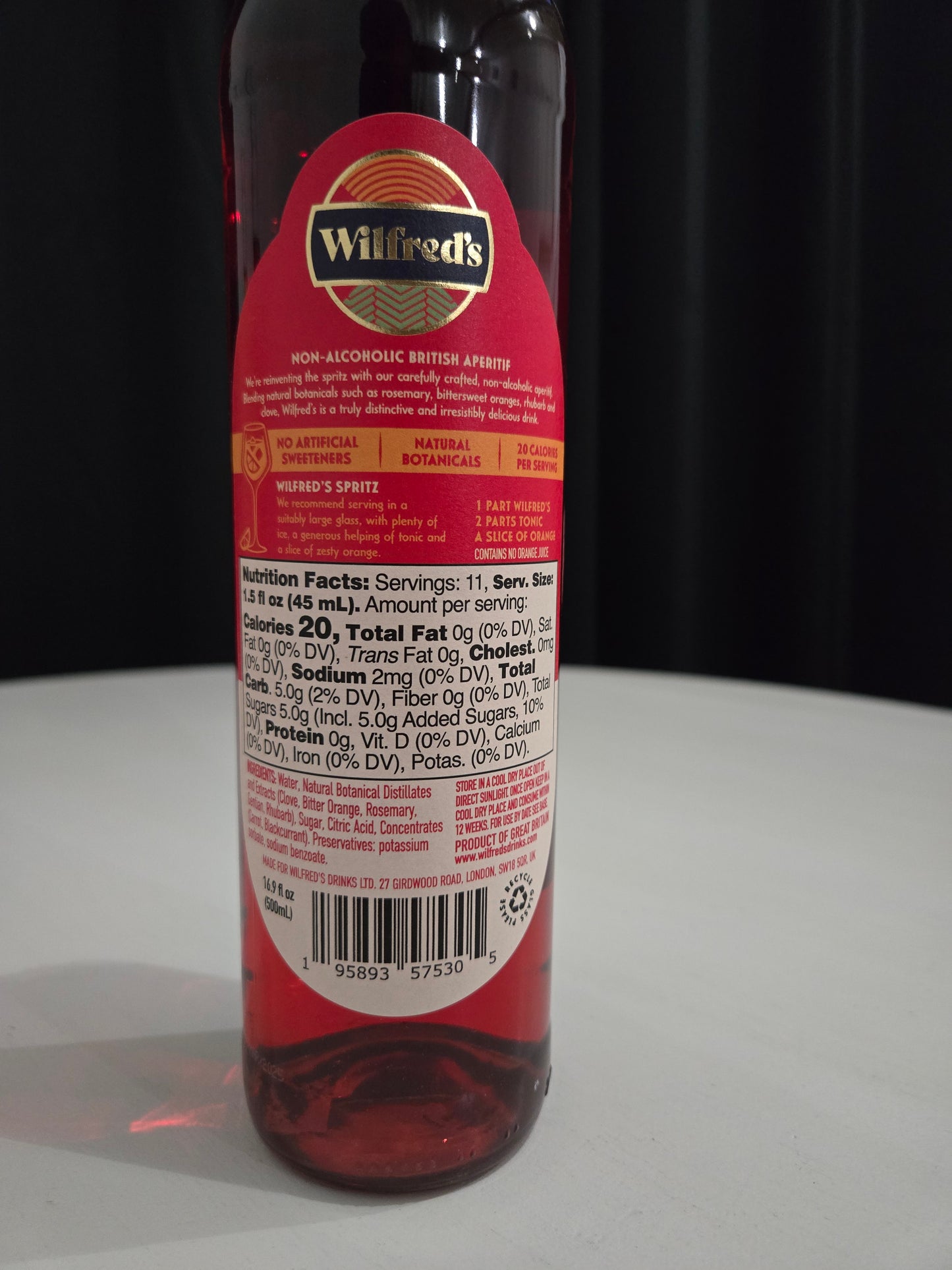 Wilfreds - Blood Orange Rosemary