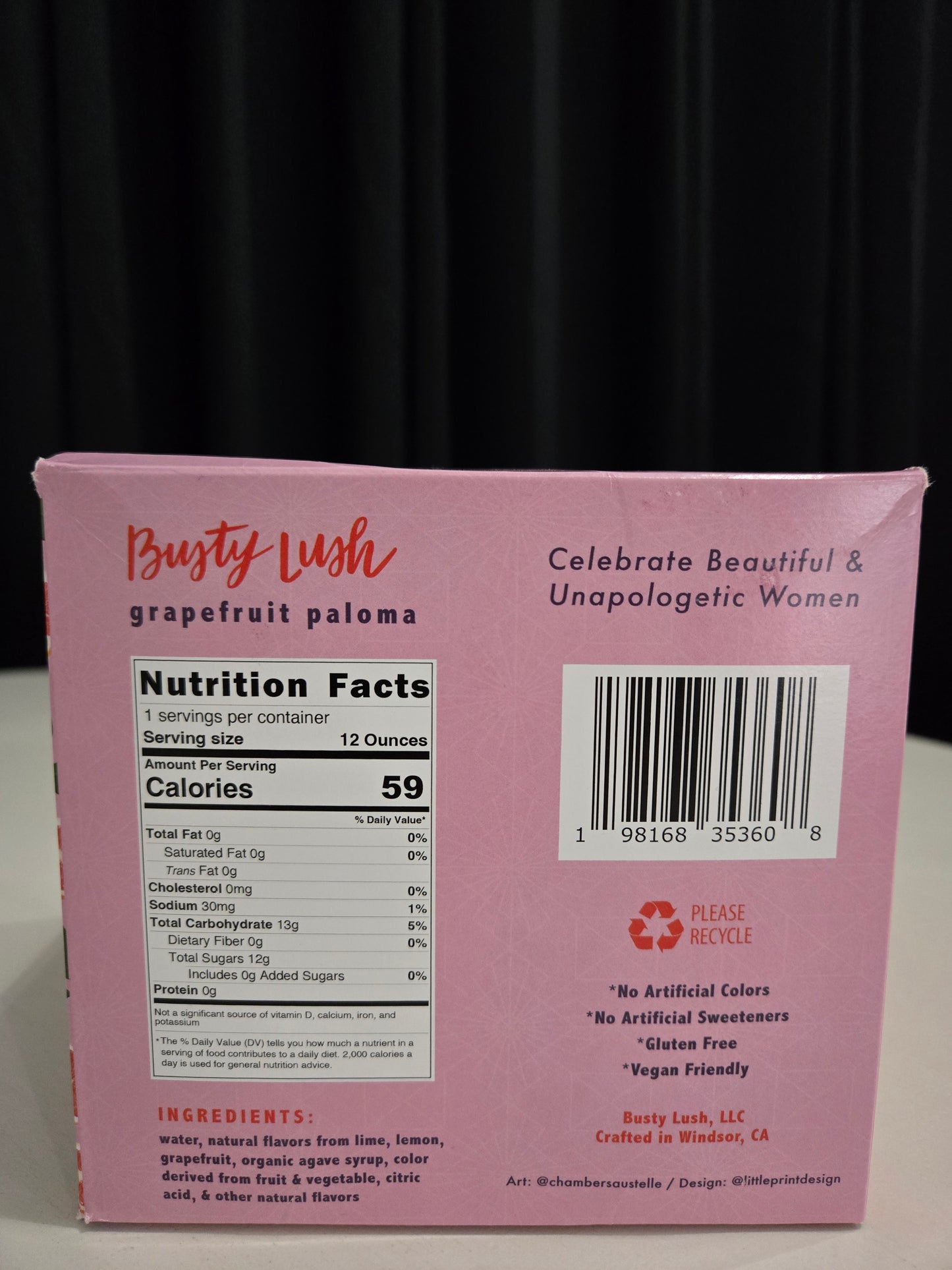 Busty Lush - Grapefruit Paloma