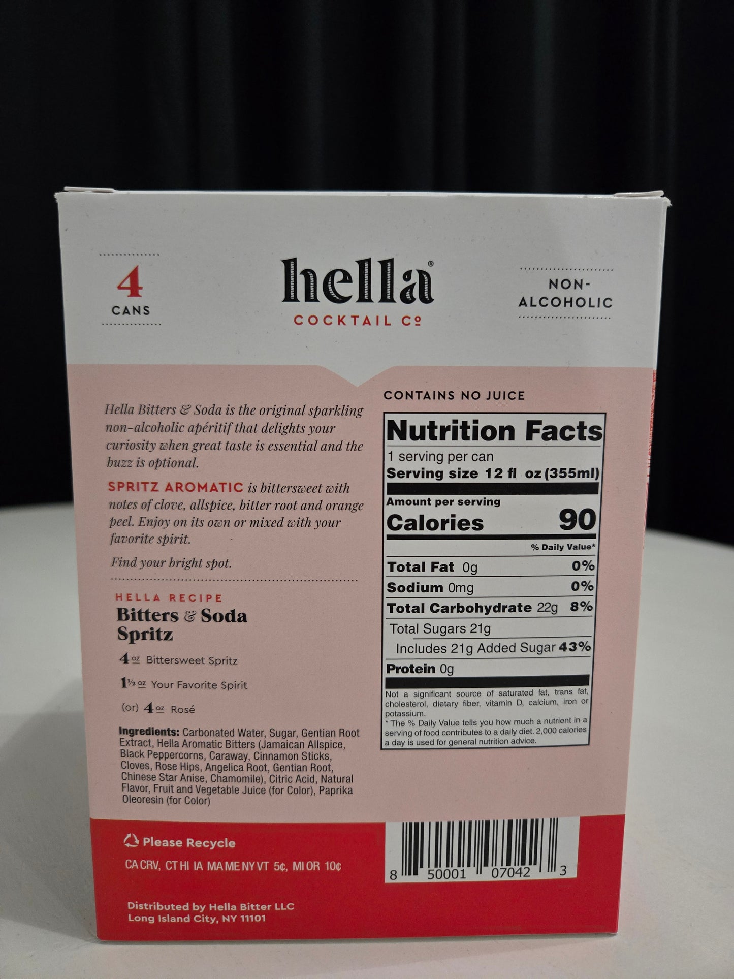 Hella Cocktail Co. - Bittersweet Spritz