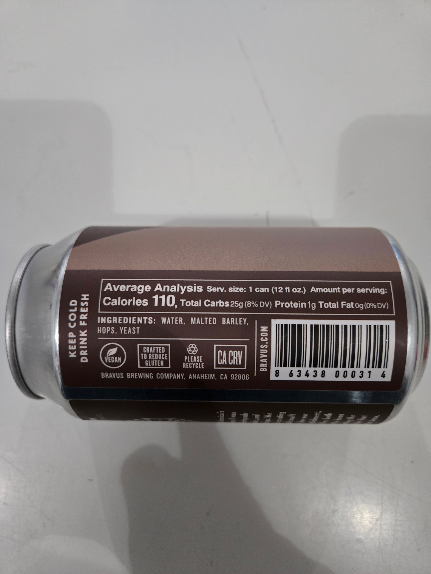 Bravus Brewery - Oatmeal Stout