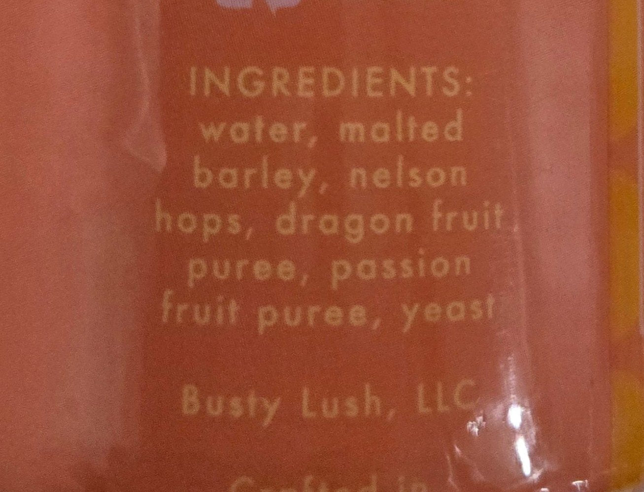 Busty Lush - Tropical Weisse