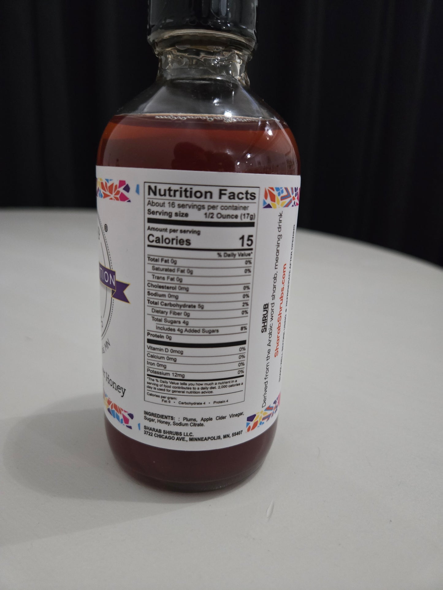 Sharab Shrubs - Plum Wildflower Honey