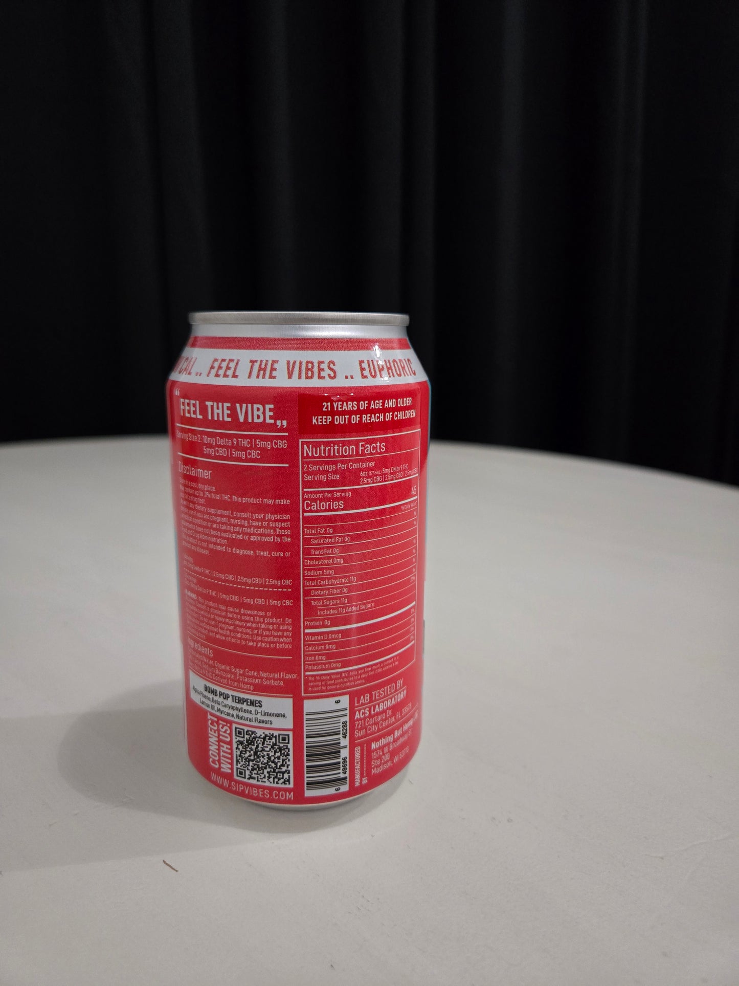 Vibes Bomb Pop | 10MG THC | Euphoric