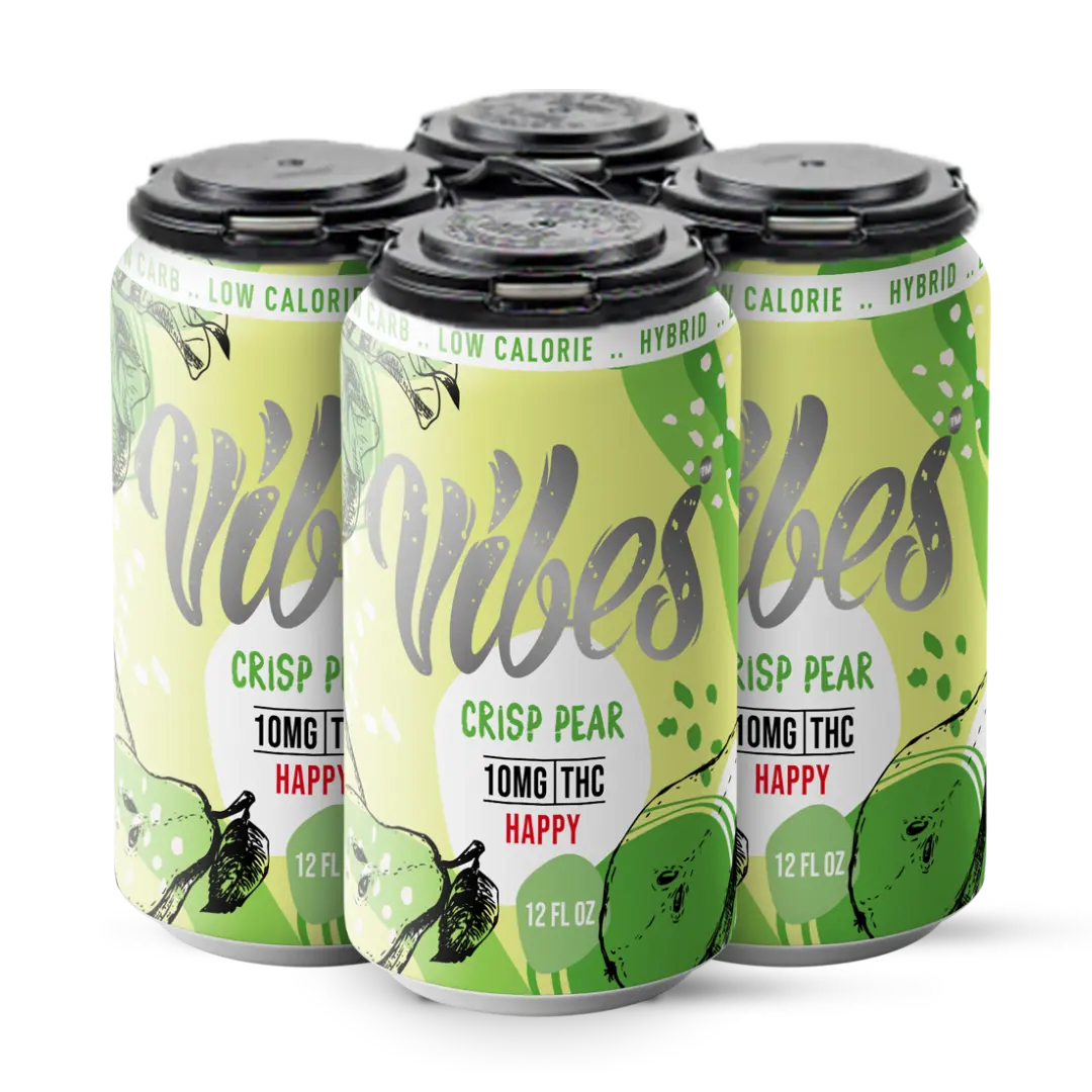 Vibes Crisp Pear | 10MG THC | Happy