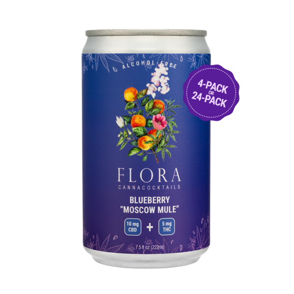 Flora - Blueberry Moscow Mule