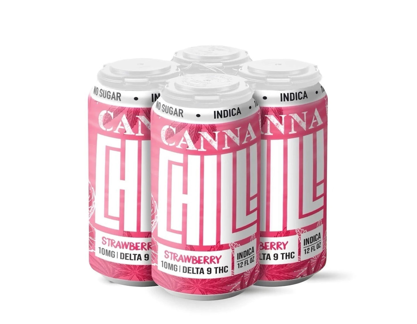 Canna Chill Strawberry 10mg THC | 4 Pack