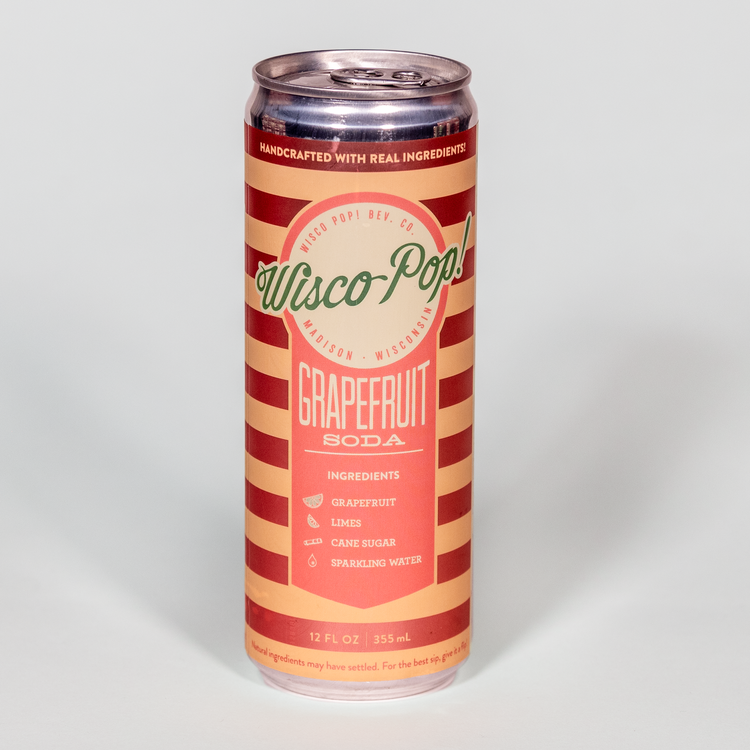 Wisco Pop - Grapefruit Soda