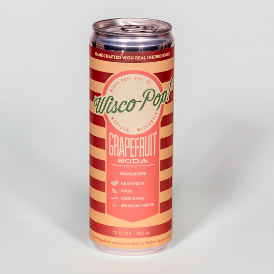 Wisco Pop - Grapefruit Soda