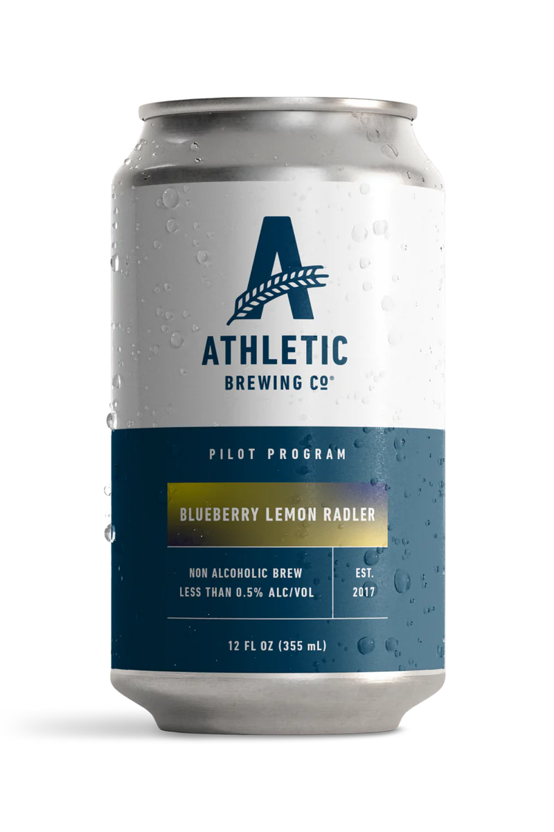 Athletic Brewery - Blueberry Lemon Radler