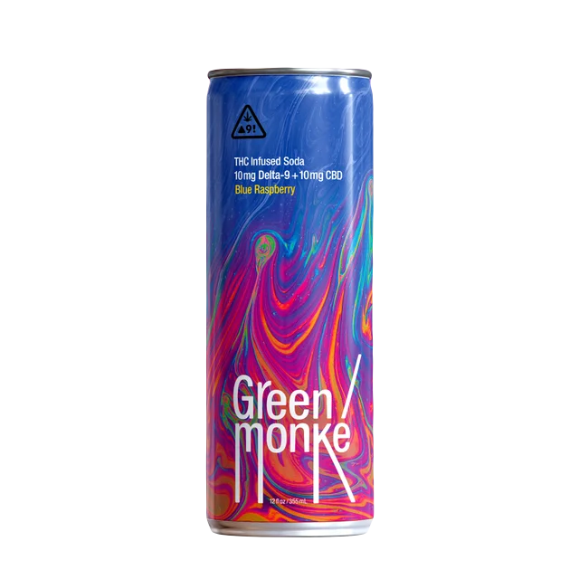 Green Monke - Blue Raspberry