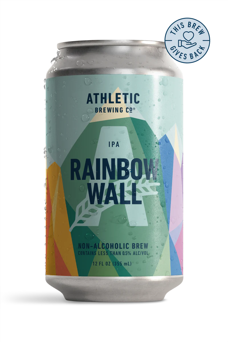 Athletic Brewery - Rainbow Wall IPA