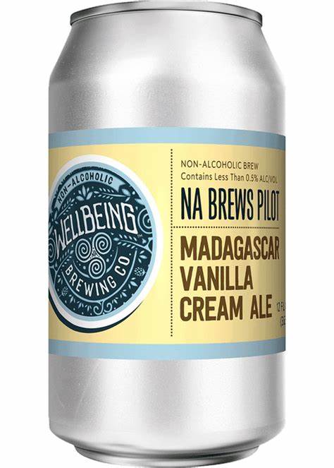 Wellbeing Brewery - Madagascar Vanilla Cream Ale